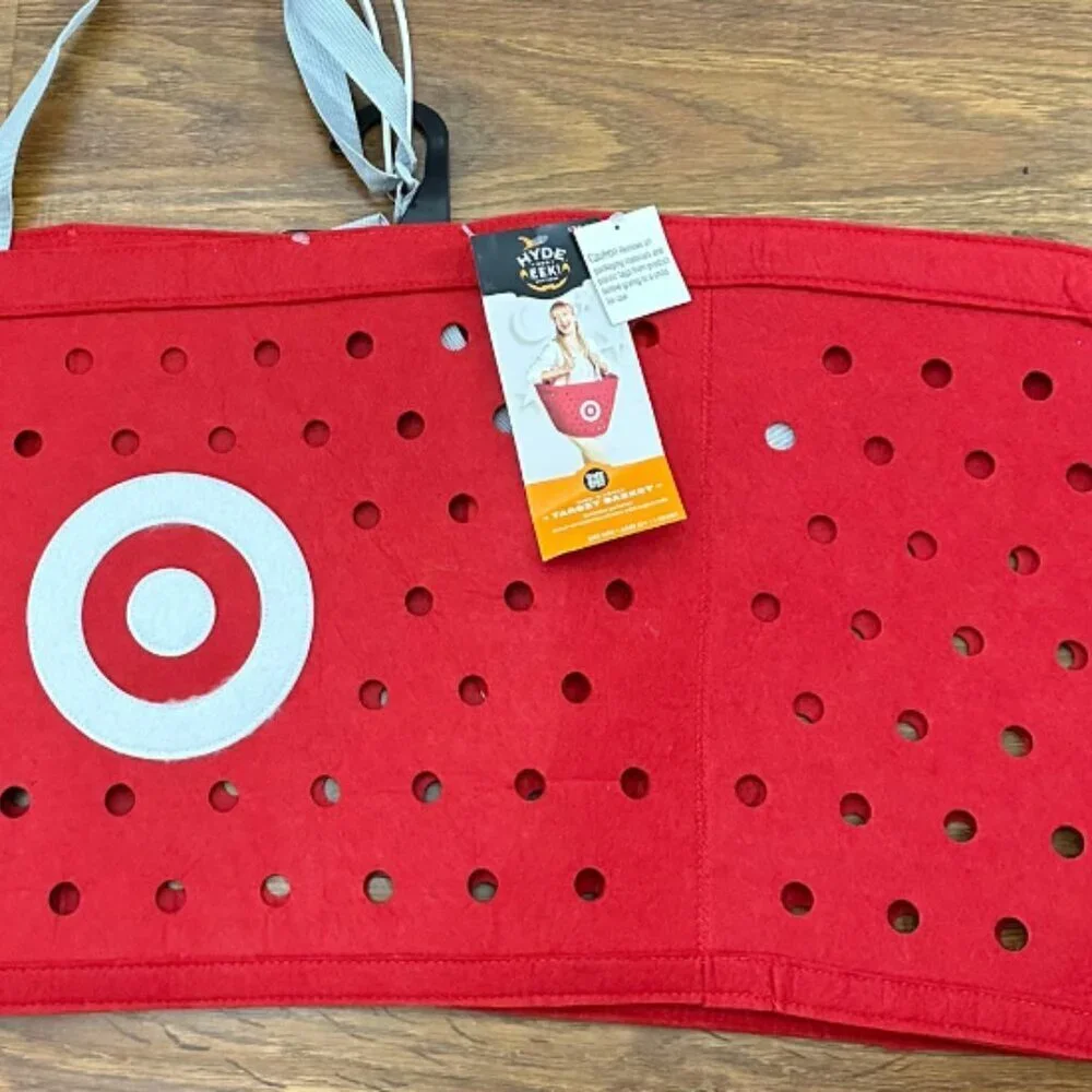 Adult Target Shopping Basket Halloween Costume + pet costume